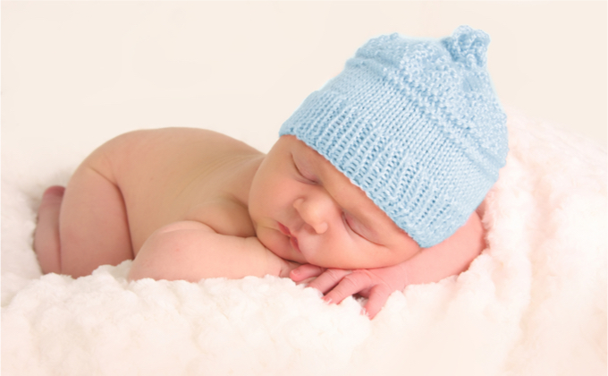 Naujagimis berniukas